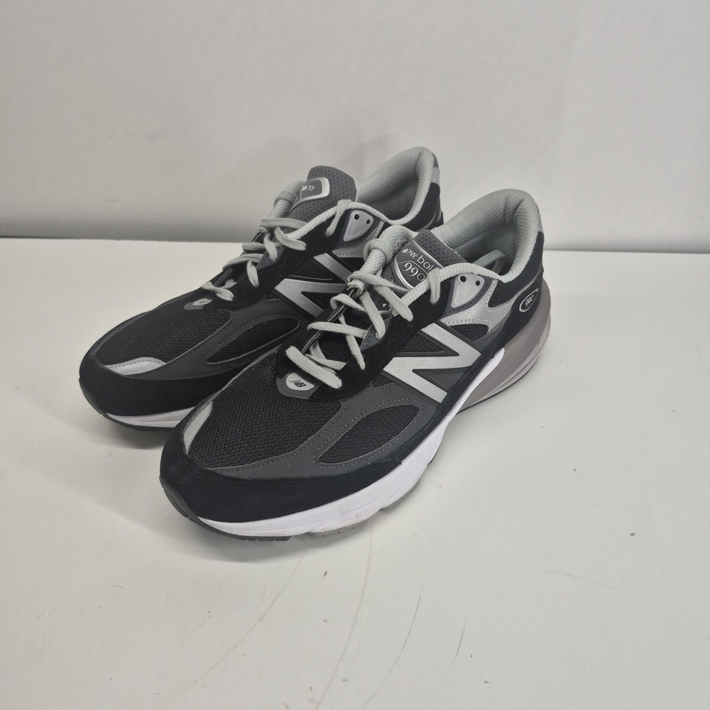 New Balance 990 V6 USA Black Running Shoes (Mens 11.5 2E) M990BK6 WIDE Sneakers